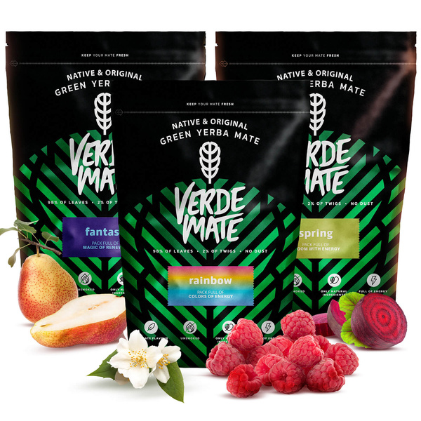 Zestaw Yerba Mate Verde Mate Green 3x400g