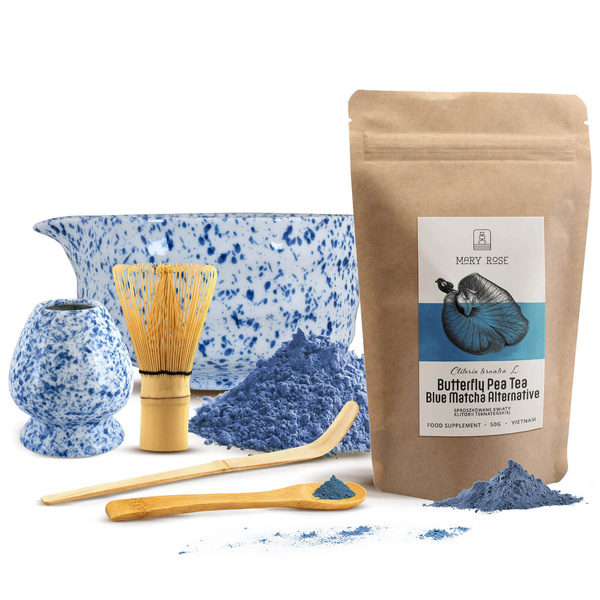 Zestaw do przygotowania Blue Matcha