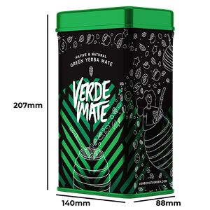 Yerbera – Puszka z Verde Mate Green Fuerte 0,5kg 