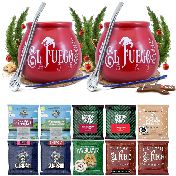 Zestaw Yerba Mate DLA DWOJGA Matero Bombilla 