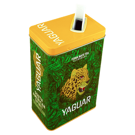 Yerbera – Puszka z Yerba Mate Yaguar Mango Tango 0,5 kg 