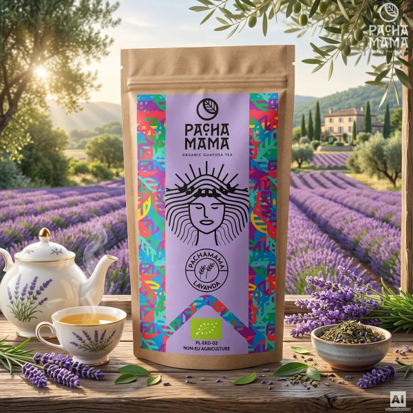 Guayusa Pachamama Lavanda – organiczna z lawendą – 250g