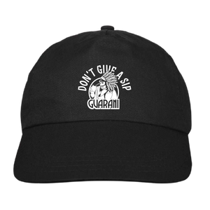 Czapka z daszkiem czarna z logo Guarani