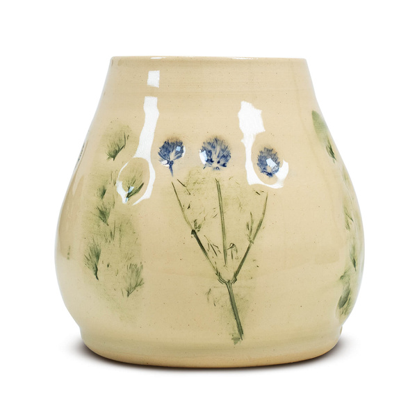 Matero Ceramiczne Flora Blue 300 ml – seria Crater