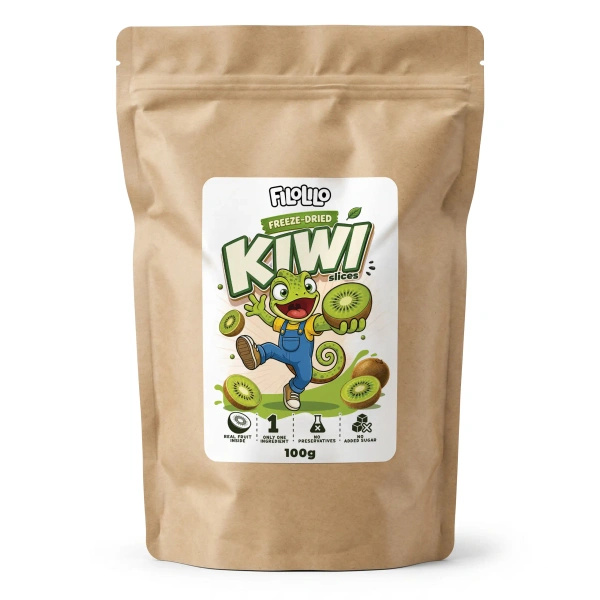 FiloLilo – Kiwi liofilizowane (plastry) 100 g