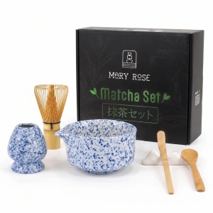Zestaw prezentowy: akcesoria do parzenia herbaty matcha