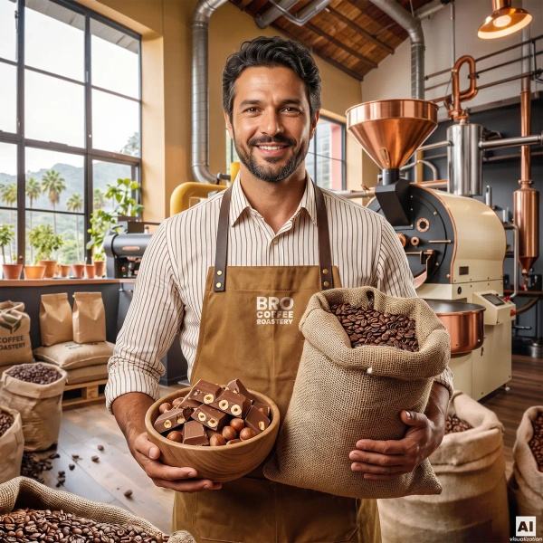 Bro Coffee Roastery – Kawa ziarnista Crema Rumba 400 g