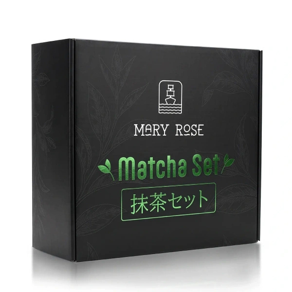 Zestaw prezentowy: akcesoria do parzenia herbaty matcha