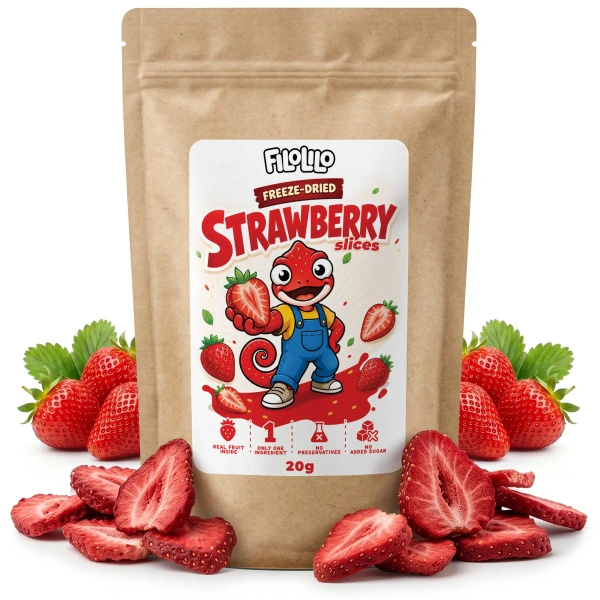 Zestaw owoców liofilizowanych FiloLilo 3x20g