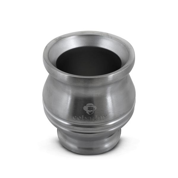 TermoColador – naczynko termiczne do yerba mate – 190 ml (srebrne)