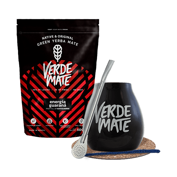 Zestaw Yerba Verde Mate Energia 0,5kg 