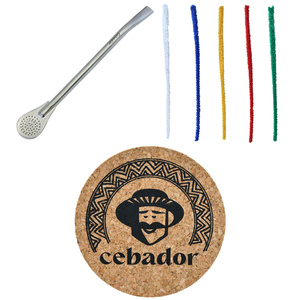 Zestaw yerba mate 2x500g Verde Mate + tykwa Marmori