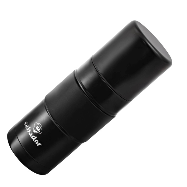 (II. kategoria) Yerbomos X ALL IN ONE - 450 ml - Matero, termos i bombilla w jednym (czarny)