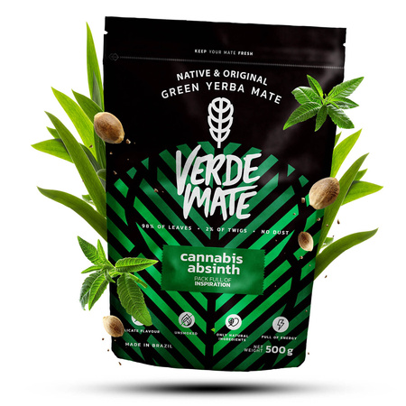 Zestaw prezentowy Yerba Verde Mate Cannabis 0,5kg 