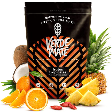 Zestaw Yerba Mate Verde Green Owocowe 3x500 1,5kg