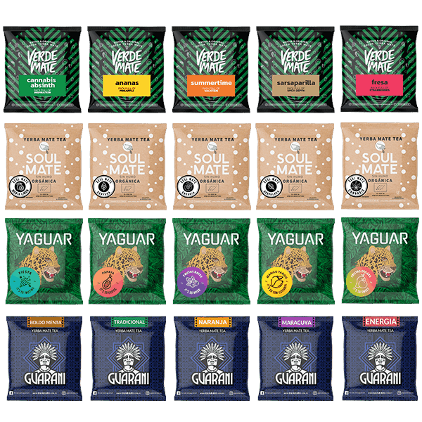 Yerba Mate 1kg Najlepsze Gatunki 20x50g