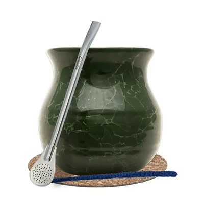 Zestaw STARTOWY Yerba Mate Matero Tykwa + Bombilla