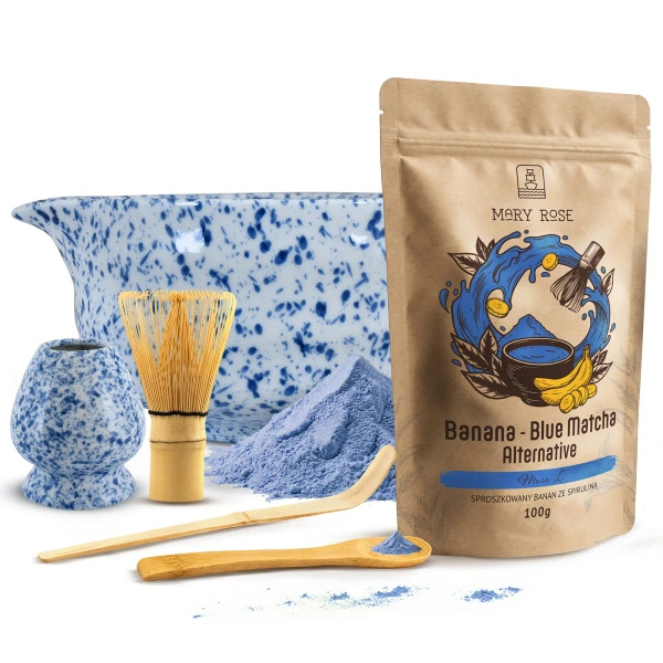 Zestaw do przygotowania Blue Matcha