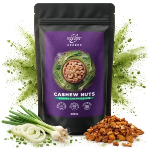 Nustino Crunch – prażone orzechy nerkowca – Spring Green Onion 200 g