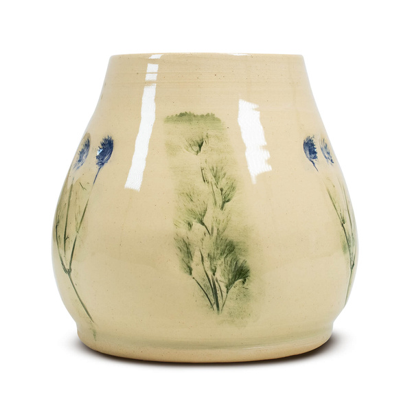 Matero Ceramiczne Flora Blue 300 ml – seria Crater