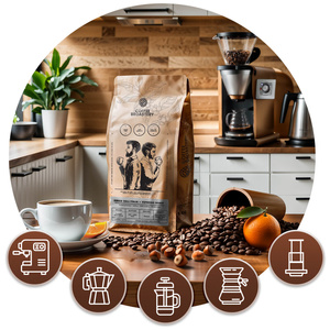 Zestaw Bro Coffee Roastery: kawa Amico dall'Italia Espresso Roast + kubek