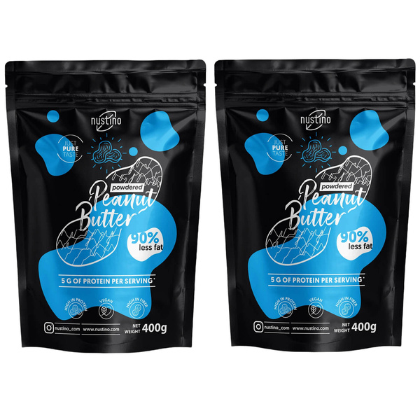 Zestaw 2x Masło Orzechowe w Proszku Nustino