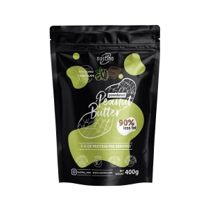 Zestaw prezentowy masło orzechowe w proszku Nustino: Pure + Czekolada + Pistacja & Czekolada 3x400g