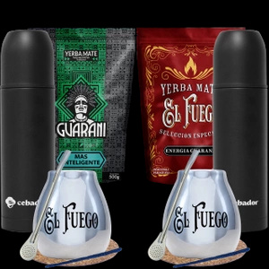 Zestaw Yerba Mate Yerbomos  dla dwojga 2x0,5kg