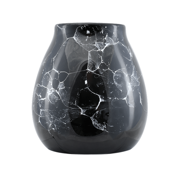 (II. kategoria) Tykwa Ceramiczna - Marmol Black 300 ml