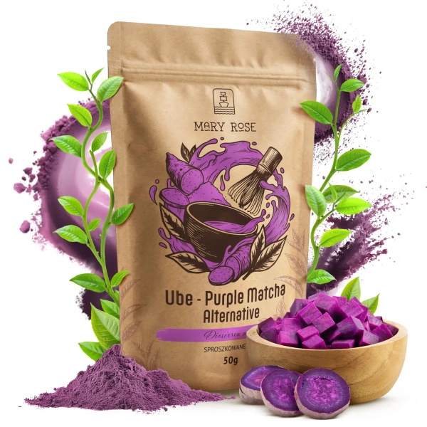 Mary Rose – Purple Matcha Alternative – Ube (w proszku) 50 g