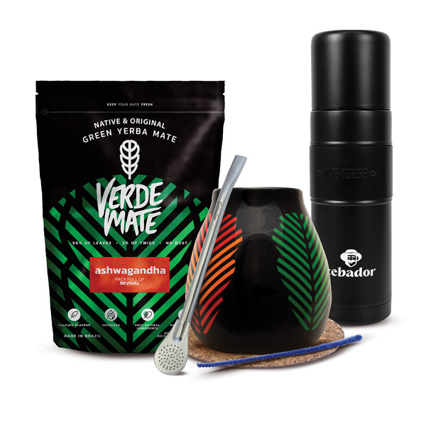 Zestaw Yerba Mate Verde Mate 500g 0,5kg Yerbomos XL + Matero + Bombilla