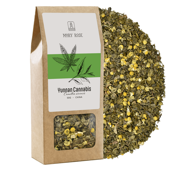 Mary Rose - Herbata Yunnan Cannabis - 50 g
