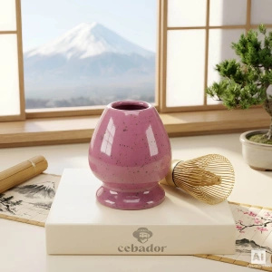 Zestaw prezentowy do przygotowania Pink Matcha - akcesoria Beri
