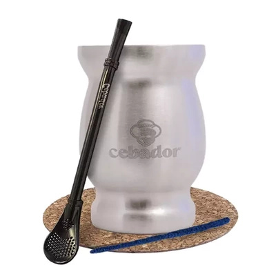 TermoMate Matero termiczne silver Cebador bombilla