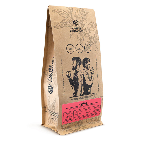 Coffee Broastery - Kawa ziarnista Kenya Nyeri Speciality 400 g