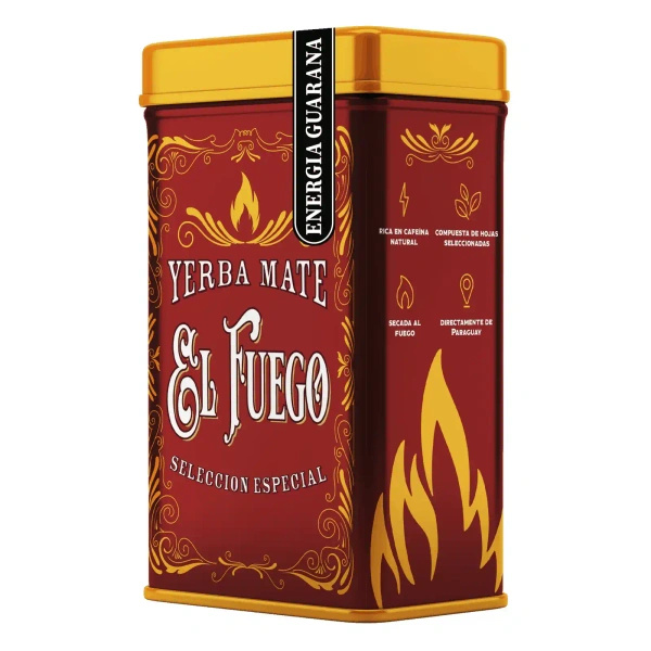 Yerbera – Puszka z El Fuego Energia Guarana 0,5 kg 