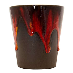 Matero Ceramiczne VIDRIO - czerwone - 470 ml