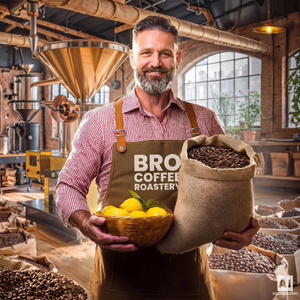 Zestaw kawa Bro Coffee Roastery Brazil Samba + Brazil Cerrado 2x1kg (2kg)