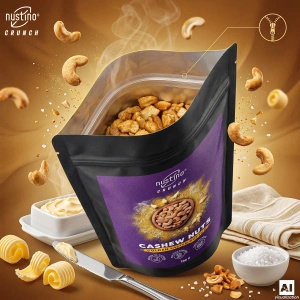 Nustino Crunch – prażone orzechy nerkowca – Golden Salted Butter 200 g