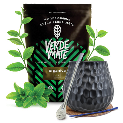 Zestaw Yerba Mate Verde Mate 500g 0,5kg Matero + Bombilla