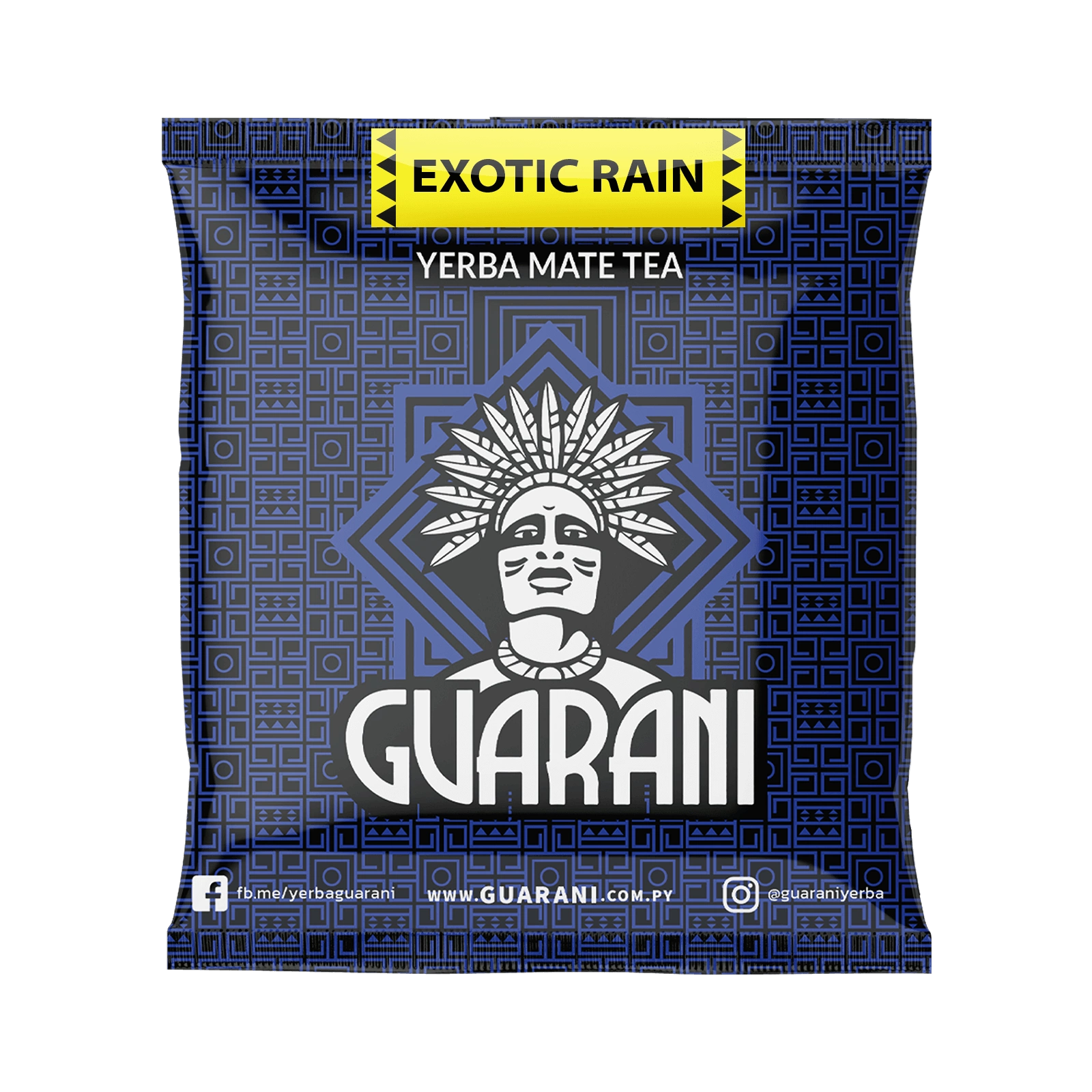 Yerba Mate Guarani Exotic Rain - w opakowaniu