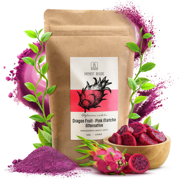 Mary Rose – Pink Matcha Alternative – Dragon Fruit (w proszku) 50 g