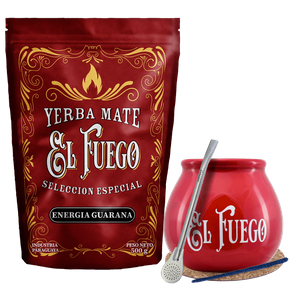 Zestaw Startowy do Yerba Mate El Fuego 500g MOCNY