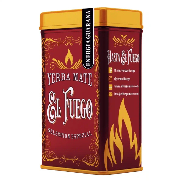 Yerbera – Puszka z El Fuego Energia Guarana 0,5 kg 