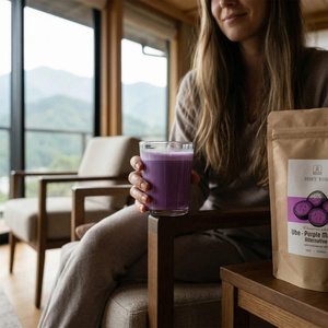Zestaw do przygotowania Purple Matcha