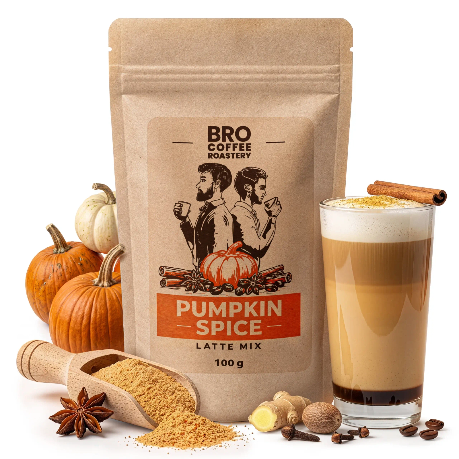 Bro Coffee Roastery Pumpkin Spice Latte Mix – produkt