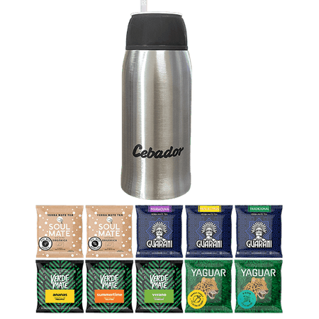 Zestaw na start Yerba Mate10x50g YERBOMOS 4.0+