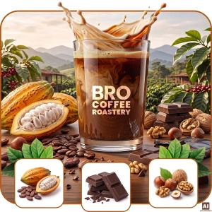 Bro Coffee Roastery – Kawa ziarnista Crema Tango 1 kg