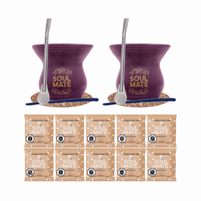 Zestaw Yerba Soul MATE 500 g DLA DWOJGA 10x50 g