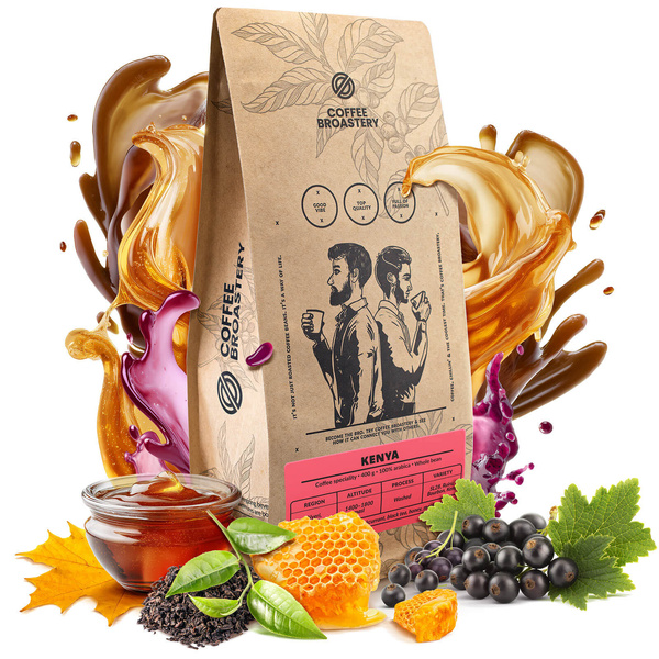 Coffee Broastery - Kawa ziarnista Kenya Nyeri Speciality 400 g